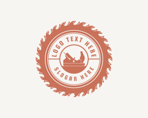Emblem - Circular Saw Woodworking logo design
