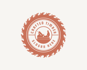 Woodwork - Circular Saw Woodworking logo design
