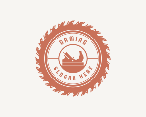 Emblem - Circular Saw Woodworking logo design