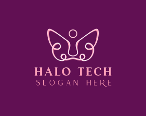 Halo - Halo Angel Spiritual logo design