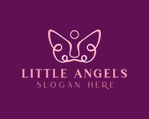 Halo Angel Spiritual logo design