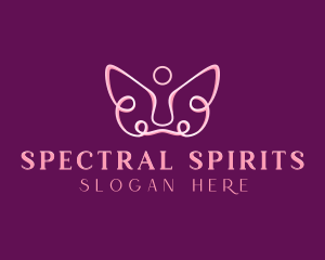 Halo Angel Spiritual logo design