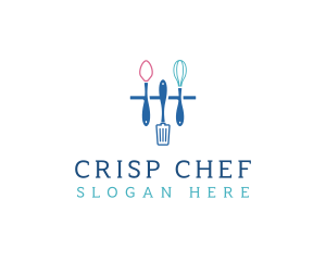 Kitchen Utensils Cooking logo design