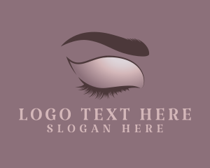 Feminine Eyelash Cosmetics Logo