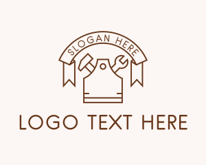 Repair - Handyman Tool Box logo design