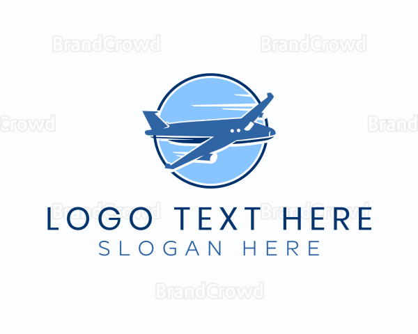 Jet Plane Travel Logo