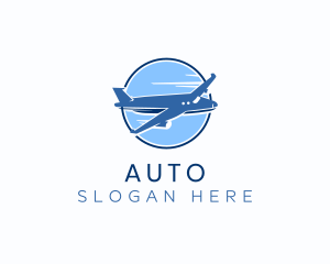 Jet Plane Travel Logo