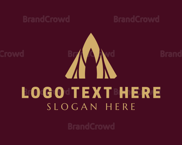 Luxury Arrow Letter A Logo