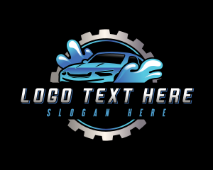 Motorsport - Vehicle Cleaner Automotive logo design