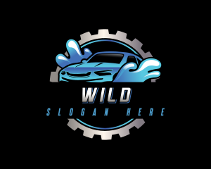 Splash - Vehicle Cleaner Automotive logo design