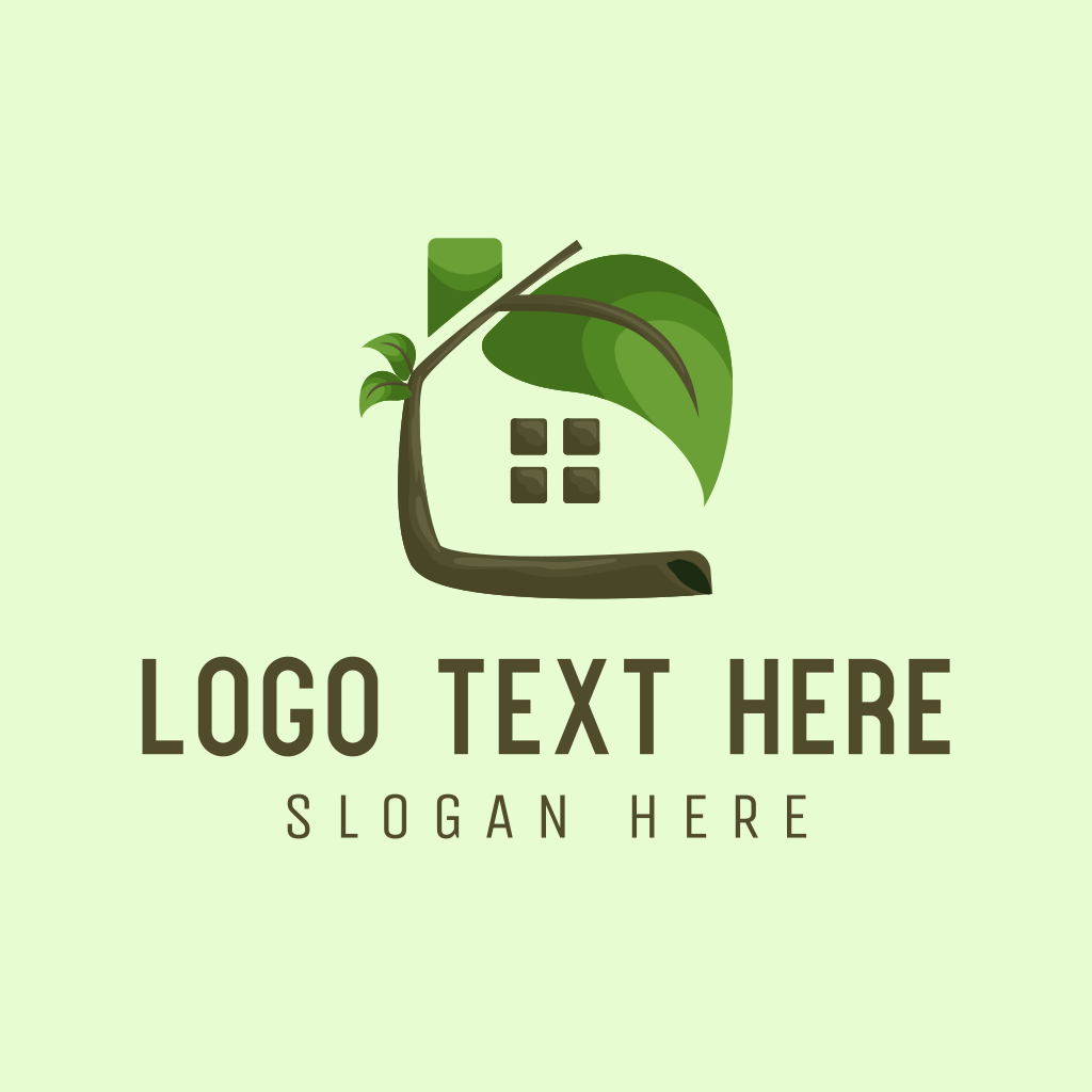 House Plant Residence Logo BrandCrowd Logo Maker   Insta Square