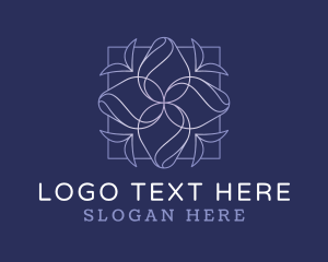 Florist - Luxury Rosebuds Frame logo design