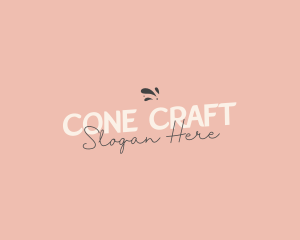 Sweet Bakeshop Wordmark logo design