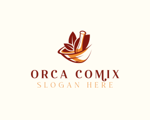 Organic Bowl Salad  logo design