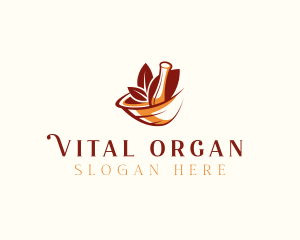 Organic Bowl Salad  logo design