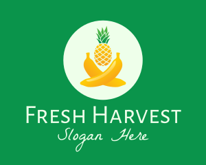 Fresh - Fresh Tropical Fruits logo design