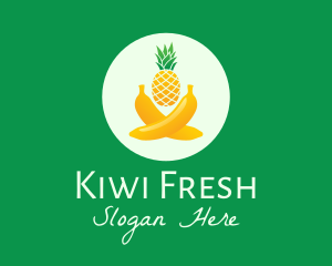 Fresh Tropical Fruits logo design