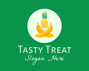 Flavor - Fresh Tropical Fruits logo design