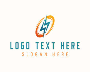 Electricity - Power Lightning Electric logo design