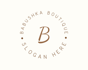 Beauty Cosmetics Boutique Perfume  logo design