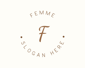 Beauty Cosmetics Boutique Perfume  logo design