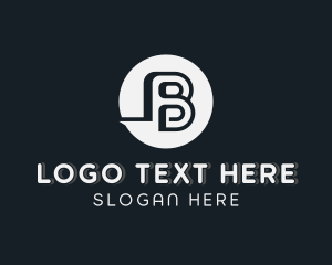 Corporate Business Letter B logo design