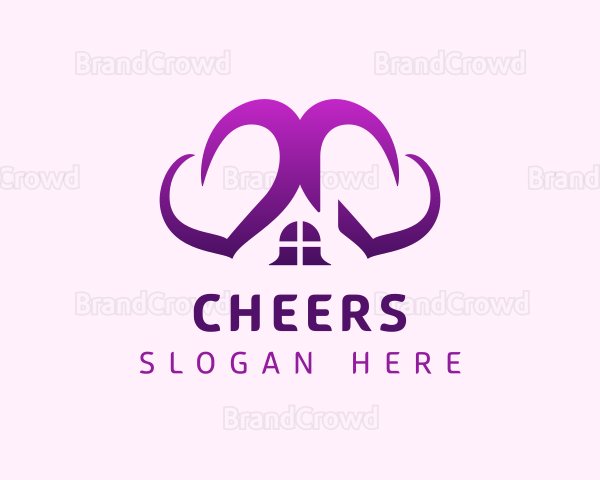 Purple Heart House Logo