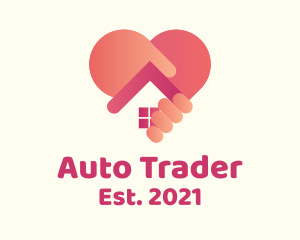 Dealer - Heart House Dealer logo design