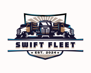 Fleet - Truck Fleet Cargo logo design