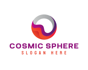 Sphere - Colorful Sphere Letter O logo design