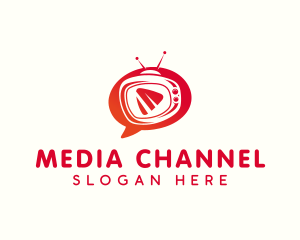 Channel - Television Entertainment Media logo design