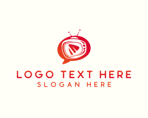 Youtube Vlogger - Television Entertainment Media logo design