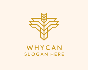 Premium Wheat Farm Logo