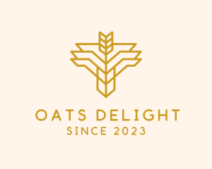 Premium Wheat Farm logo design