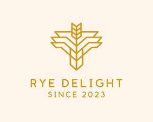 Rye - Premium Wheat Farm logo design