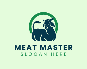 Cow Animal Farm logo design