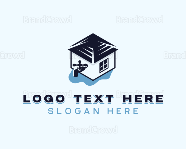 Plumbing Faucet Repair Logo