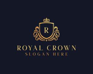 Royal Shield Monarchy logo design