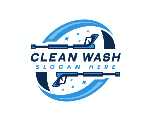 Cleaning Pressure Washing logo design