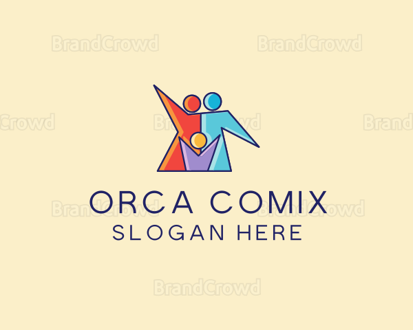 Colorful Family Care Logo