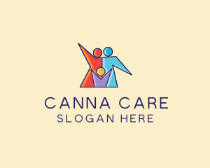 Colorful Family Care  logo design