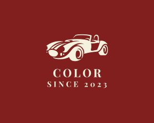 Auto Garage - Retro Automobile Car logo design