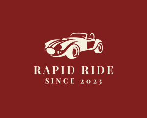 Retro Automobile Car logo design
