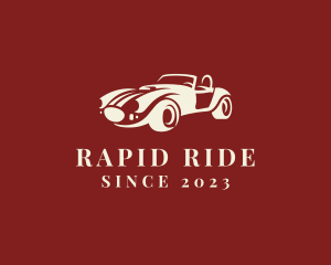 Cab - Retro Automobile Car logo design