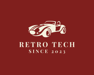 Retro Automobile Car logo design