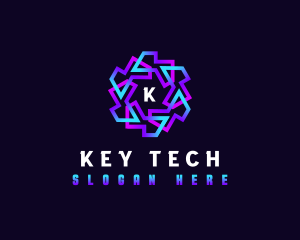 Cyber Technology Software logo design