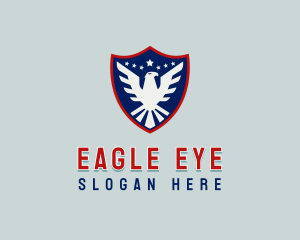 Eagle Shield Security logo design