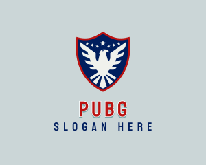 Politician - America Eagle Shield logo design