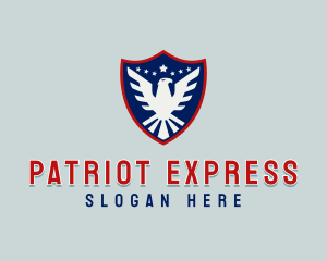 America - America Eagle Shield logo design