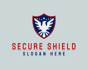 Eagle Shield Security logo design